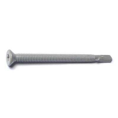 Monster Fastener Gray Long Life Saberdrive Floorboard Self Drilling Screws w/ Wings (1/4 x 3-1/2)