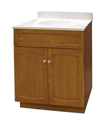 Foremost Heartland Free Standing Vanity Set (Oak 25W x 34H x  H19D, HEO2418)