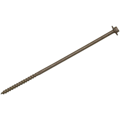 Simpson Strong-Tie 0.195 In. 8 In. Large Hex Washer Structure Screw (12 Ct.)