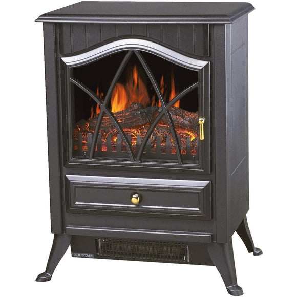 Comfort Glow Ashton Dual Power Steel Electric Stove