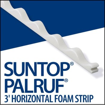 Palram Americas 92521 Suntop Palruf Horizontal Foam Closure Strip ~ 3'