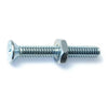 Monster Fastener Zinc Plated Steel Coarse Thread Phillips Flat Head Machine Screws