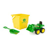 John Deere Sandbox Toy Set with Tractor, Bucket and Shovel