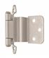 Amerock Decorative Hinges 3/8 inch (10mm) Inset Self Closing Face Mount Cabinet Hinge