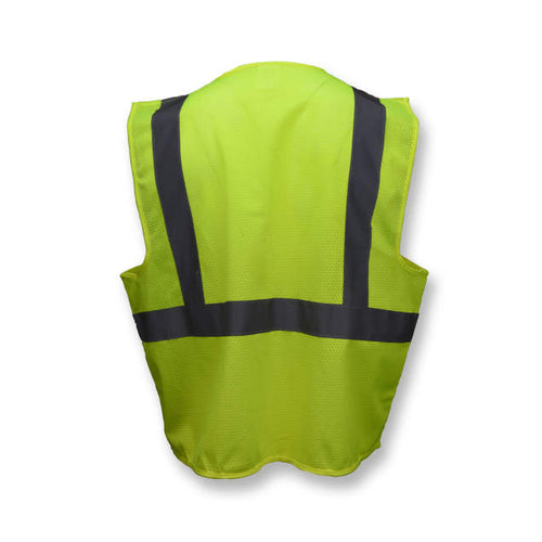 Radians SV2Z Economy Type R Class 2 Mesh Safety Vest with Zipper