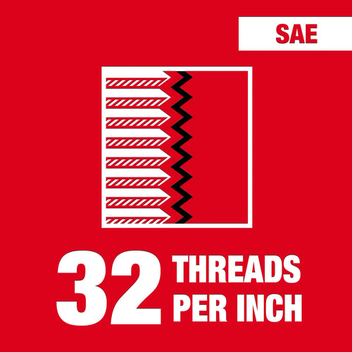 Milwaukee Tool 8-32 NC Straight Flute Plug Tap