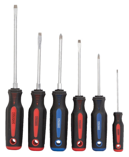 Vulcan Screwdriver Set 6-Piece, Chrome Vanadium Steel