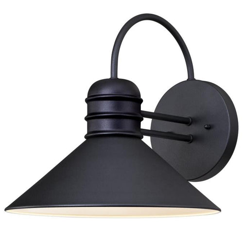 Westinghouse Watts Creek One-Light Outdoor Wall Lantern, Textured Black Finish on Steel