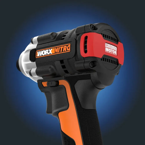 Worx Nitro 20v Power Share 3-Speed Cordless Impact Driver With Brushless Motor