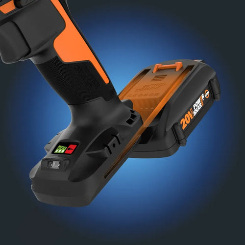 Worx Nitro 20v Power Share 3-Speed Cordless Impact Driver With Brushless Motor