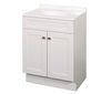 Zenna Home Shaker 2 Door Vanity Combo (Cool Gray | 30 in W, 18 in D, 35 in H | SBC30GY)