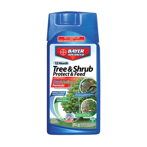 BAYER ADVANCED TREE & SHRUB PROTECT & FEED CONCENTRATE 1 QT (2.844 lbs)