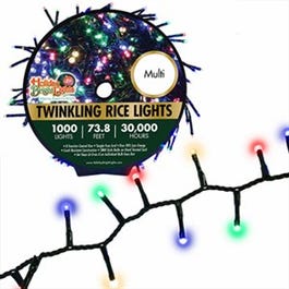 LED Cluster Rice Light Set, Multi-Color, 1000-Ct. - Castle Dale, Utah ...
