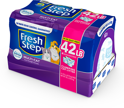 MULTI-CAT SCENTED LITTER WITH THE POWER OF FEBREZE (25-lb)