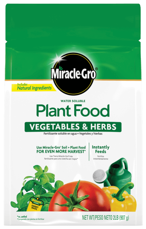 Miracle-Gro® Water Soluble Plant Food Vegetables and Herbs (2 lbs)