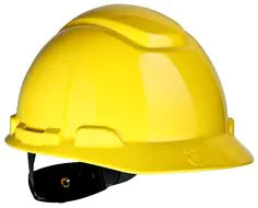 3M™ Hard Hat H-702R Yellow 4-Point Ratchet Suspension (Yellow)