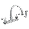 Chrome 2-Handle High-Arc Kitchen Faucet