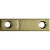 4-Pk., 2 x .5-In. Brass Mending Plate