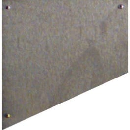 8 x 34-Inch Satin Nickel Kick Plate