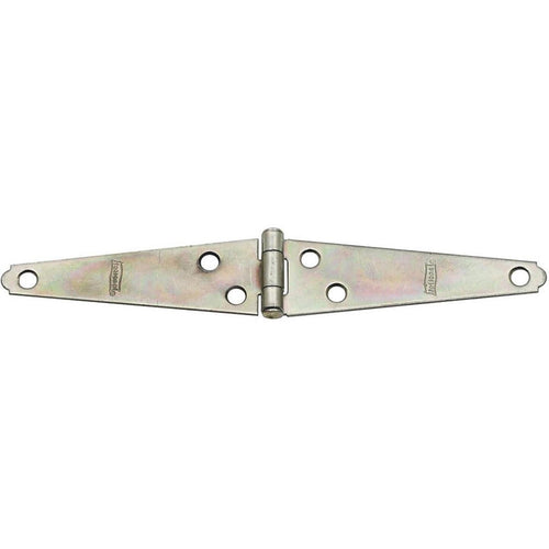 National 4 In. Zinc Light Strap Hinge