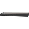 John Sterling Corp 36 In. Black Floating Decorative Shelf