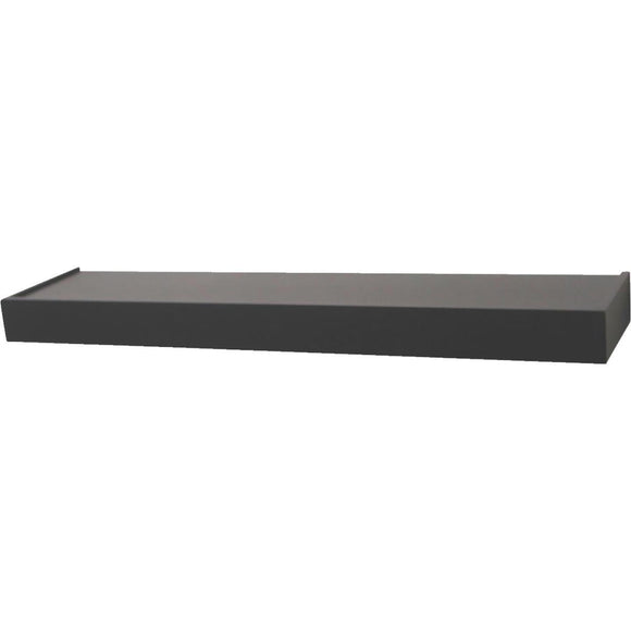 John Sterling Corp 36 In. Black Floating Decorative Shelf