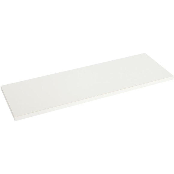 Knape & Vogt 12 In. x 72 In. White All-Purpose Shelf