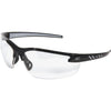 Edge Eyewear Zorge G2 Gloss Black Frame Safety Glasses with Clear Lenses