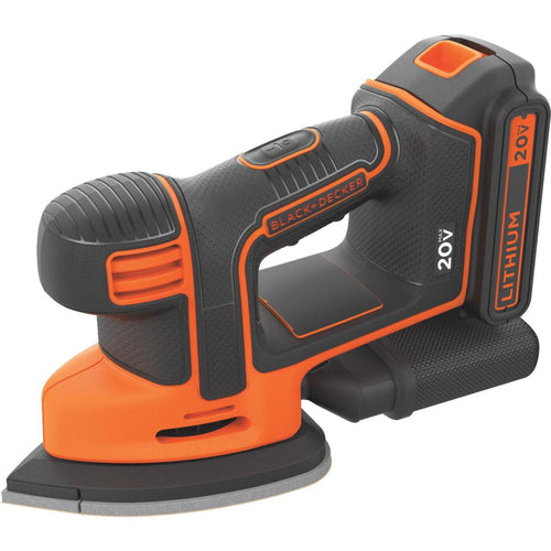 Black & Decker 20-Volt MAX Lithium-Ion Mouse Cordless Finish Sander