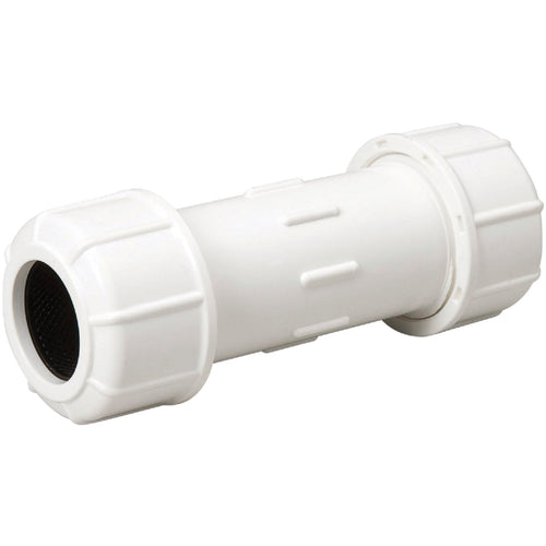 B & K 2 In. X 7-1/2 In. Compression PVC Coupling