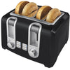 Black & Decker 4-Slice Black Toaster