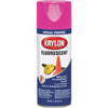 Krylon 11 Oz. Fluorescent Spray Paint, Cerise Pink