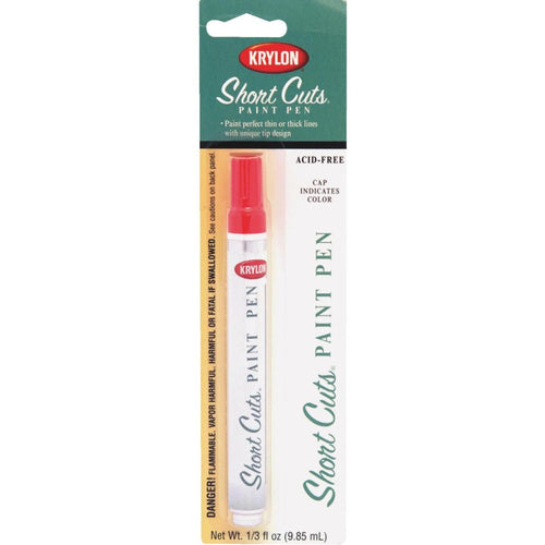 Krylon Short Cuts 1/3 Fl Oz Glow Orange Gloss Paint Pen