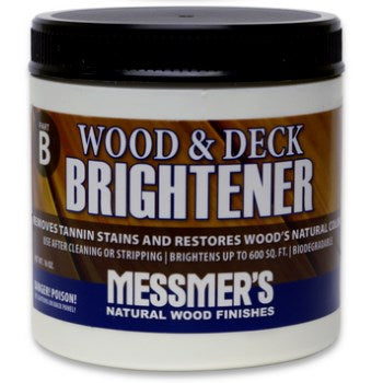 Messmer's WDB-1 Messmer's Wood and Deck Cleaner, Part B ~ 16 ounce