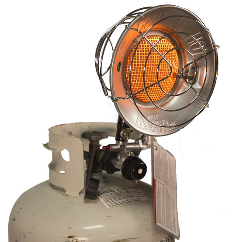 World Marketing of America Dura Heat TT-15CSA Propane(LP) Tank Top Heater with Tip-over Shut-off (15000 BTU)