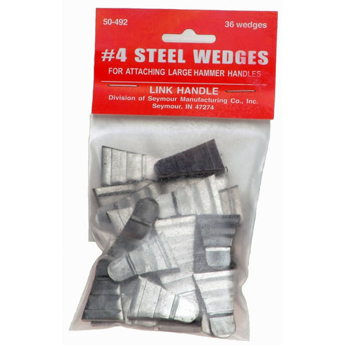 Link Handle Corrugated steel wedges for sledge hammers, No. 5, 1